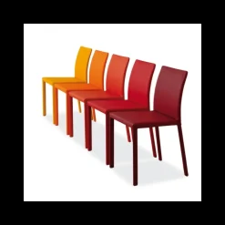 Airnova Kiris Chaise en croûte de cuir italienne* Chaise De Cuisine