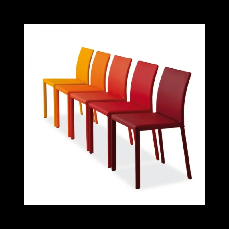 Airnova Kiris Chaise en croûte de cuir italienne* Chaise De Cuisine