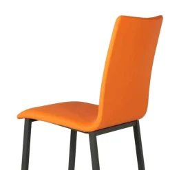 Mobliberica Koko Tabouret snack ® rembourré dossier haut en simili* Tabouret Snack (assise +/- 65 Cm)|Tabouret De Bar (assise +/- 80 Cm)
