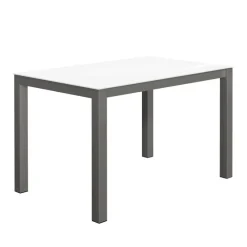 Cancio Kyoto bar Table snack moderne extensible en verre et métal* Table De Cuisine