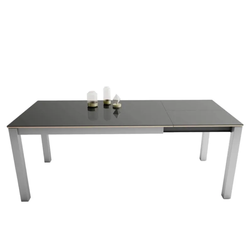 Cancio Kyoto Table rectangulaire en verre extensible* Table De Salle à Manger