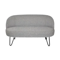 Paget Léa Canapé 2 places tendance made in France avec pieds épingle* Fauteuil De Salon