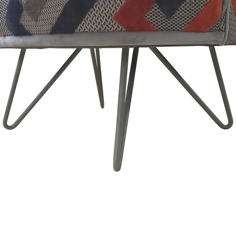 Paget Léa Fauteuil lounge design art déco avec pieds épingle fabrication française* Fauteuil De Salon