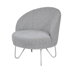 Paget Léa Fauteuil lounge design art déco avec pieds épingle fabrication française* Fauteuil De Salon