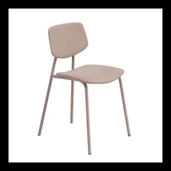 Perfecta Lago Chaise de cuisine vintage rembourrée en simili* Chaise De Cuisine