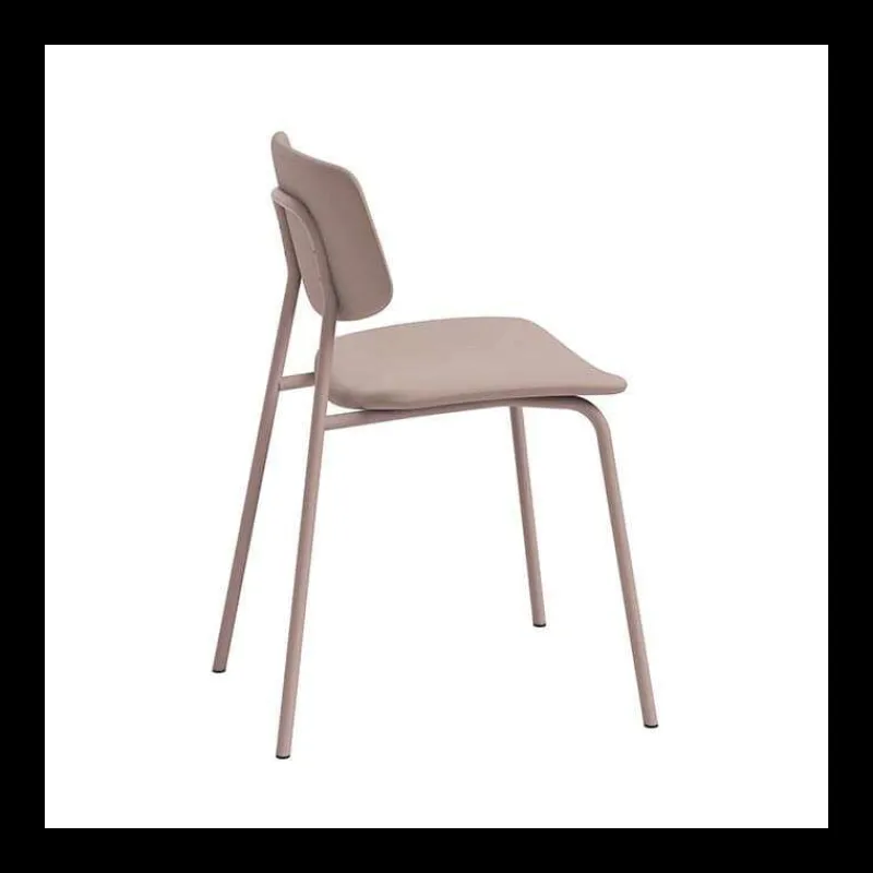 Perfecta Lago Chaise de cuisine vintage rembourrée en simili* Chaise De Cuisine