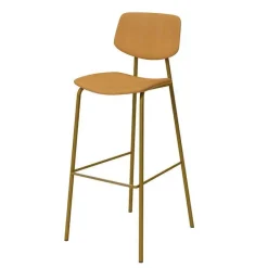 Perfecta Lago Tabouret de bar style vintage rembourré en simili* Tabouret De Bar (assise +/- 80 Cm)