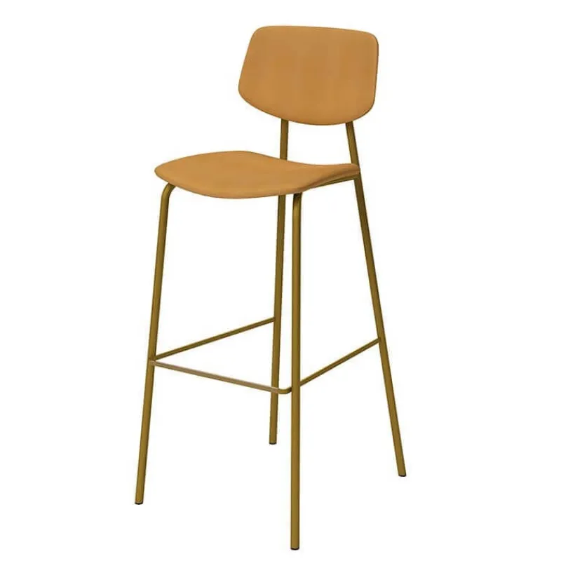 Perfecta Lago Tabouret de bar style vintage rembourré en simili* Tabouret De Bar (assise +/- 80 Cm)