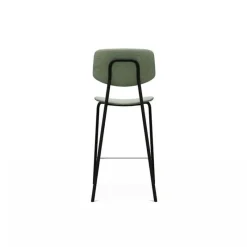 Perfecta Lago Tabouret snack en tissu inspiration rétro fabriqué en Belgique* Tabouret Snack (assise +/- 65 Cm)|Tabouret De Bar (assise +/- 80 Cm)