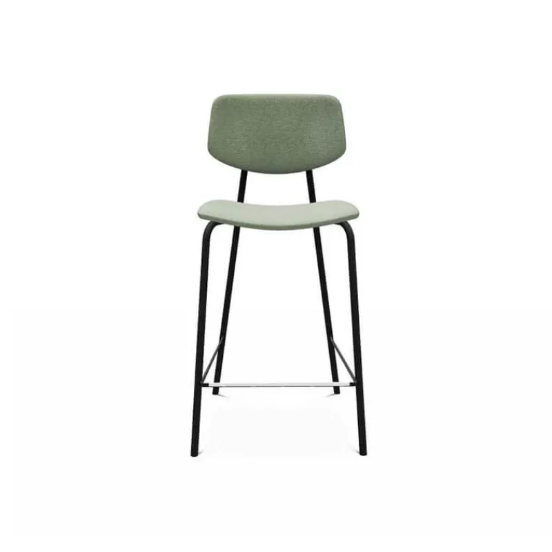 Perfecta Lago Tabouret snack en tissu inspiration rétro fabriqué en Belgique* Tabouret Snack (assise +/- 65 Cm)|Tabouret De Bar (assise +/- 80 Cm)