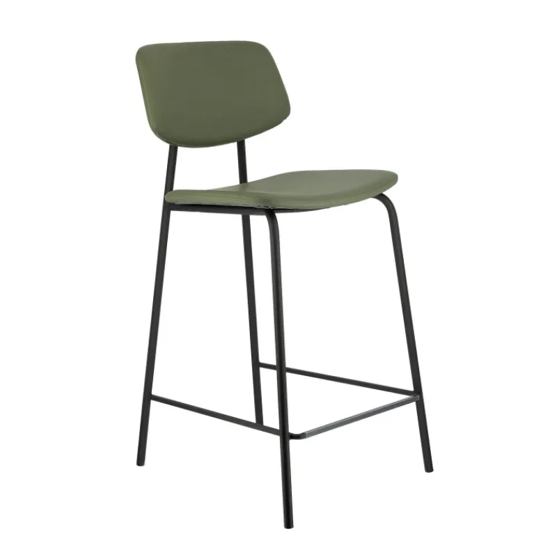 Perfecta Lago Tabouret snack vintage rembourré en simili fabriqué en Belgique* Tabouret Snack (assise +/- 65 Cm)|Tabouret De Bar (assise +/- 80 Cm)
