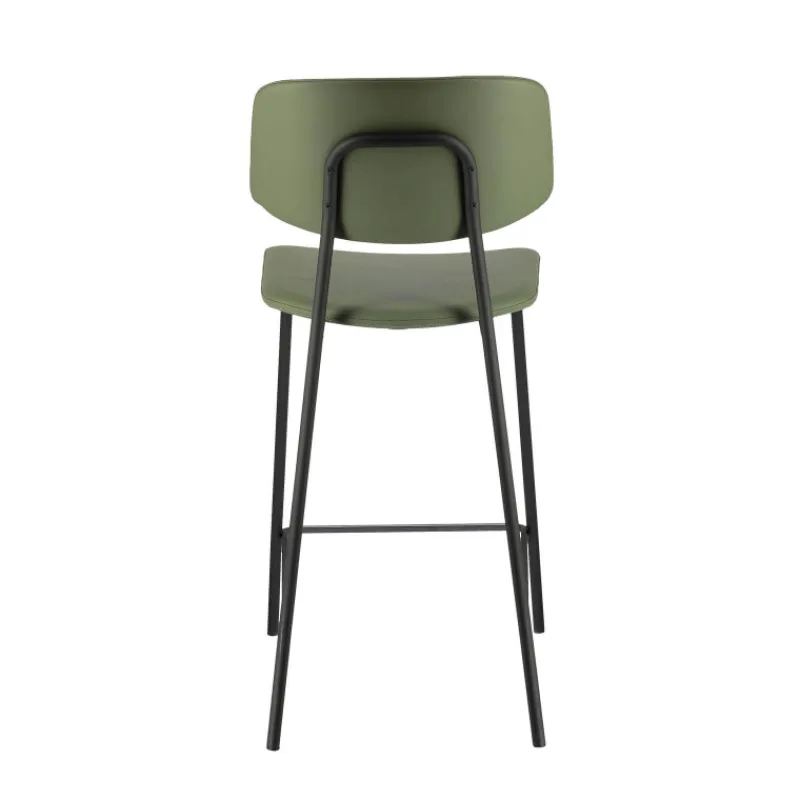 Perfecta Lago Tabouret snack vintage rembourré en simili fabriqué en Belgique* Tabouret Snack (assise +/- 65 Cm)|Tabouret De Bar (assise +/- 80 Cm)