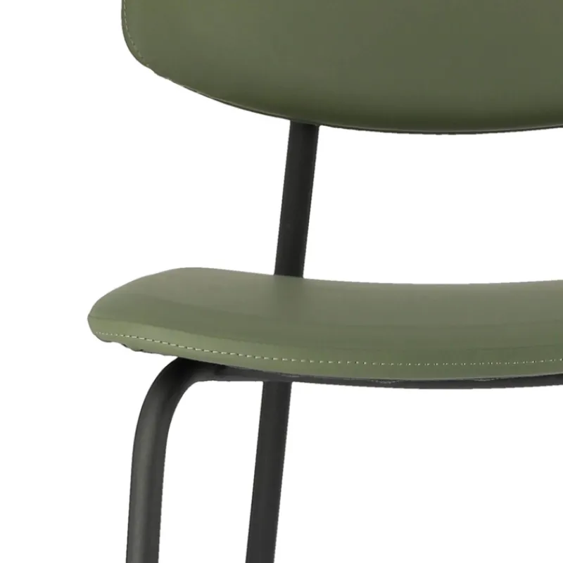 Perfecta Lago Tabouret snack vintage rembourré en simili fabriqué en Belgique* Tabouret Snack (assise +/- 65 Cm)|Tabouret De Bar (assise +/- 80 Cm)