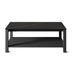 Cancio Lakera mini Table basse tendance en dekton et en acier* Table De Salon