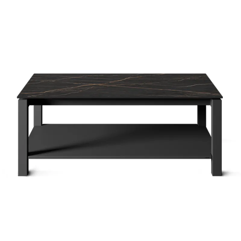 Cancio Lakera mini Table basse tendance en dekton et en acier* Table De Salon