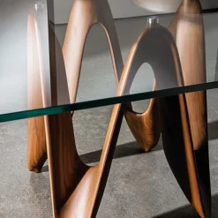 Sovet Italia Lambda Sovet® Table de salle à manger design en verre 320 x 120 cm* Table De Salle à Manger