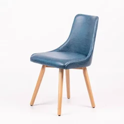 Sessio Lars Chaise confortable avec pieds en bois* Chaise De Cuisine|Chaise De Salle à Manger