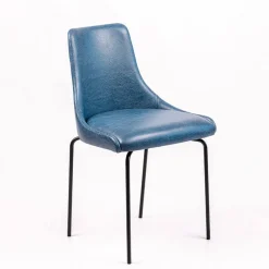 Sessio Lars Chaise confortable avec pieds en métal* Chaise De Cuisine|Chaise De Salle à Manger