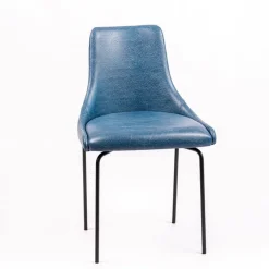 Sessio Lars Chaise confortable avec pieds en métal* Chaise De Cuisine|Chaise De Salle à Manger