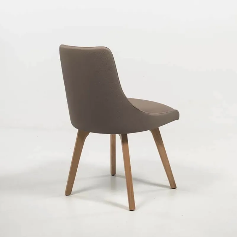 Sessio Lars Chaise de salle à manger vintage avec pieds en bois* Chaise De Cuisine|Chaise De Salle à Manger