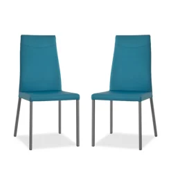 Airnova Lena Chaise italienne en cuir* Chaise De Salle à Manger