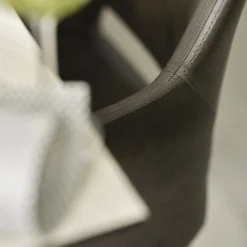 Mobitec Lena ® Fauteuil scandinave bois et tissu avec dossier ajouré* Chaise De Salle à Manger|Chaise Salon