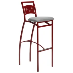 Carrier Liane ® Tabouret de bar en synthétique et métal* Tabouret Snack (assise +/- 65 Cm)|Tabouret De Bar (assise +/- 80 Cm)