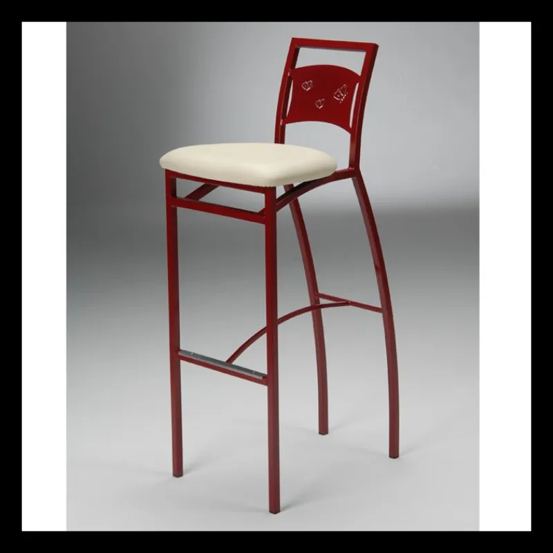 Carrier Liane ® Tabouret de bar en synthétique et métal* Tabouret Snack (assise +/- 65 Cm)|Tabouret De Bar (assise +/- 80 Cm)