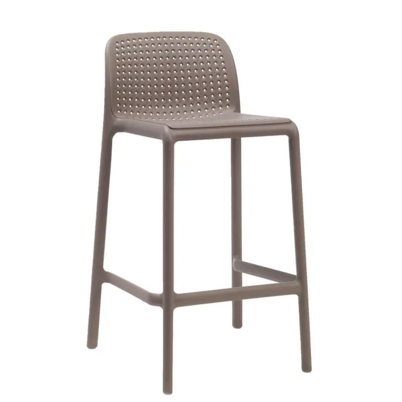 Lido Tabouret en polypropylène empilable* Tabouret Snack (assise +/- 65 Cm)|Tabouret De Bar (assise +/- 80 Cm)
