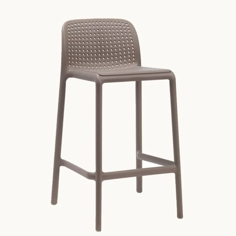 Lido Tabouret en polypropylène empilable* Tabouret Snack (assise +/- 65 Cm)|Tabouret De Bar (assise +/- 80 Cm)