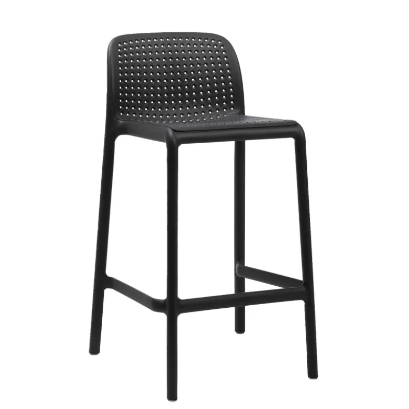 Lido Tabouret en polypropylène empilable* Tabouret Snack (assise +/- 65 Cm)|Tabouret De Bar (assise +/- 80 Cm)
