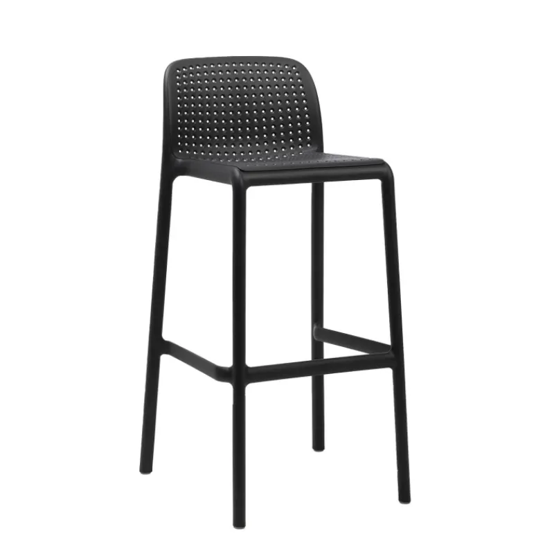 Lido Tabouret en polypropylène empilable* Tabouret Snack (assise +/- 65 Cm)|Tabouret De Bar (assise +/- 80 Cm)