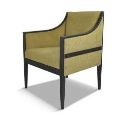 Paget Loic Fauteuil de style en tissu fabriqué en France* Fauteuil De Salon