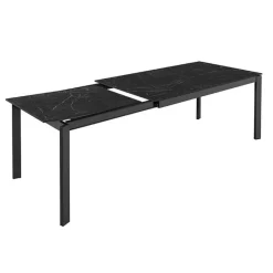 Cancio Lotus Table extensible en Dekton avec pieds en métal* Table De Salle à Manger