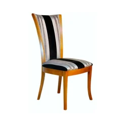 Paget Lou Chaise de style en tissu fabriquée en France* Chaise Salon|Chaise De Salle à Manger