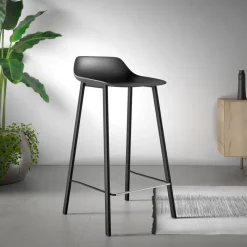 Perfecta Louis Tabouret snack moderne en polypropylène* Tabouret Snack (assise +/- 65 Cm)|Tabouret De Bar (assise +/- 80 Cm)