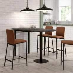 Perfecta Lucca Table snack de cuisine demi* Table Pour Petit Espace|Table De Cuisine