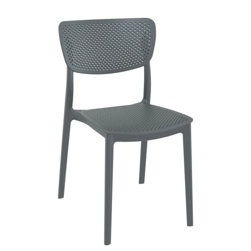 Lucy Chaise de jardin en polypropylène micro perforé* Chaise De Jardin