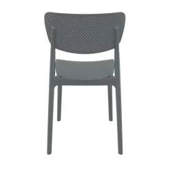 Lucy Chaise de jardin en polypropylène micro perforé* Chaise De Jardin