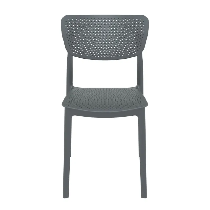 Lucy Chaise moderne en polypropylène micro perforé* Chaise De Cuisine|Chaise De Salle à Manger