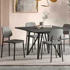 Perfecta Lugano Chaise de séjour en simili avec pieds en métal* Chaise De Cuisine|Chaise De Salle à Manger
