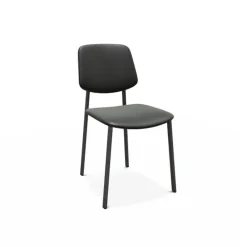 Perfecta Lugano Chaise de séjour en simili avec pieds en métal* Chaise De Cuisine|Chaise De Salle à Manger