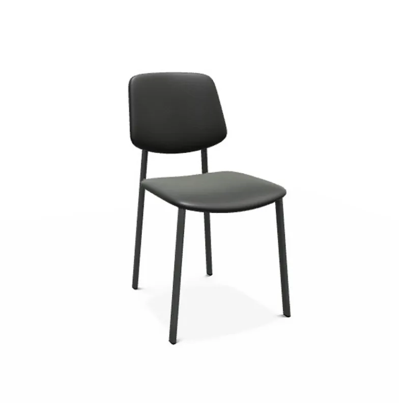 Perfecta Lugano Chaise de séjour en simili avec pieds en métal* Chaise De Cuisine|Chaise De Salle à Manger