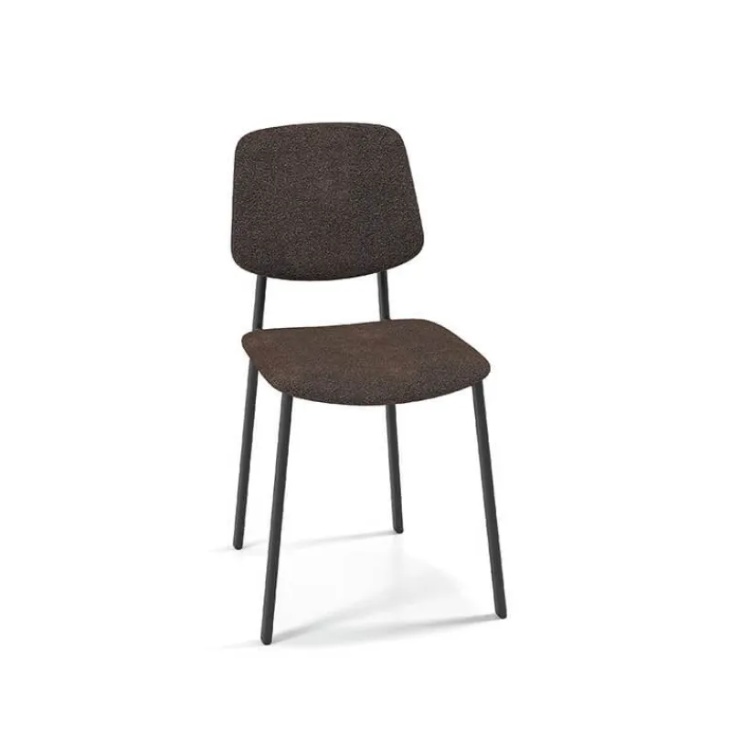 Perfecta Lugano Chaise de séjour en tissu et pieds en métal* Chaise De Salle à Manger
