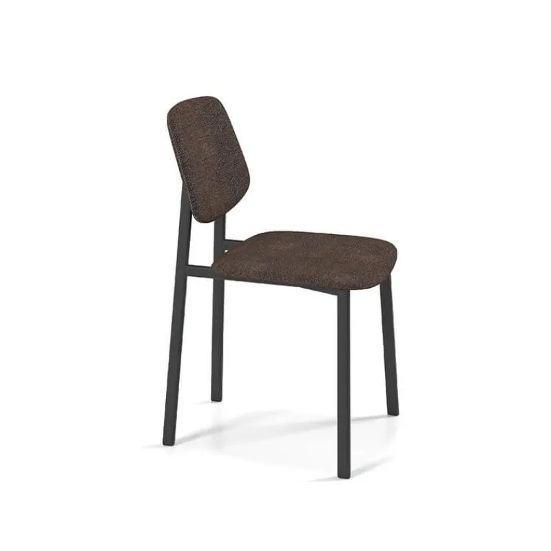 Perfecta Lugano Chaise de séjour en tissu et pieds en métal* Chaise De Salle à Manger