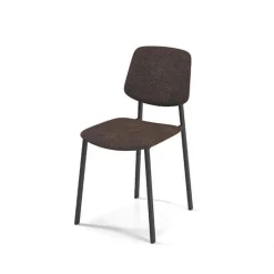 Perfecta Lugano Chaise de séjour en tissu et pieds en métal* Chaise De Salle à Manger