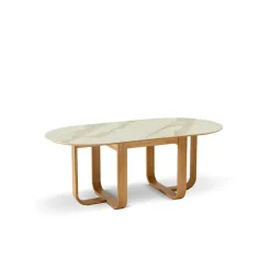 Dasras Luge Table à manger en céramique design* Table De Salle à Manger