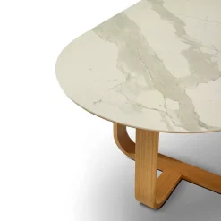 Dasras Luge Table à manger en céramique design* Table De Salle à Manger
