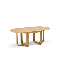 Dasras Luge Table de salle à manger en bois design* Table De Salle à Manger