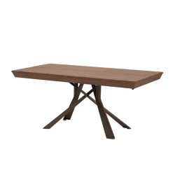 Ozzio Lungo largo Table design italienne extensible avec pied mikado* Table De Salle à Manger